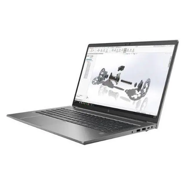 Alt view image 3 of 5 - HP ZBook Power G8 15.6" FHD Intel Core i7-11850H 2.5 GHz up to 4.8 GHz 32GB DDR4 1TB SSD NVIDIA T1200 Windows 11 Pro Laptop, Gray, Minor Scratches and Dents- 5R894UC-I200