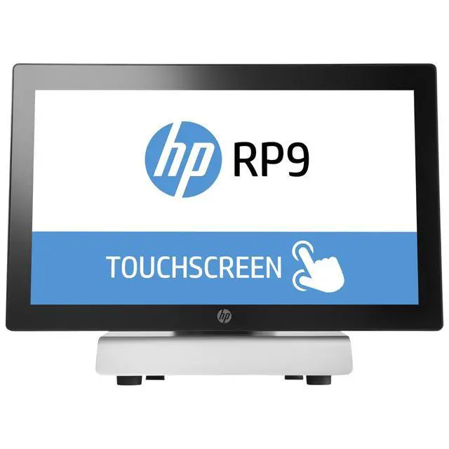 Alt view image 3 of 5 - HP RP9 G1 Retail System Model 9115 15.6" Touch Intel Core i5-7600 3.5 GHz up to 4.1 GHz 8GB DDR4 256GB SSD Intel HD 630 Windows 10 Pro All-in-One Desktop, Gray - 3AB38AV-E010