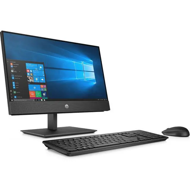 Alt view image 3 of 5 - HP ProOne 600 G5 21.5" FHD Intel Celeron G4930 3.2 GHz 4 GB DDR4 256 GB SSD Intel UHD Graphics 610 Windows 10 Pro All-in-One, Black - 6AE28AV-E010