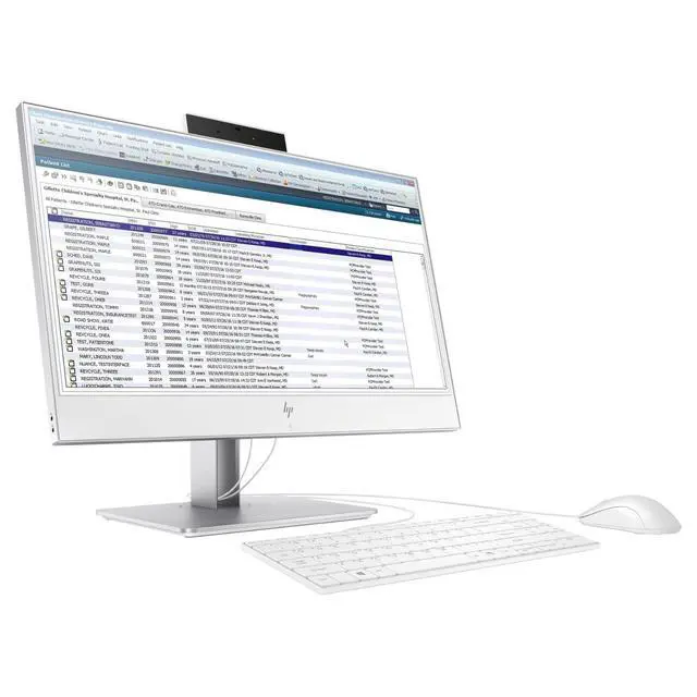 Alt view image 2 of 5 - HP EliteOne 800 G5 23.8" FHD Touch Intel Core i7-9700 3 GHz 16GB DDR4 256GB SSD Intel UHD Graphics 630 Windows 11 Pro All-in-One Desktop, White - 5NW38AV-E011