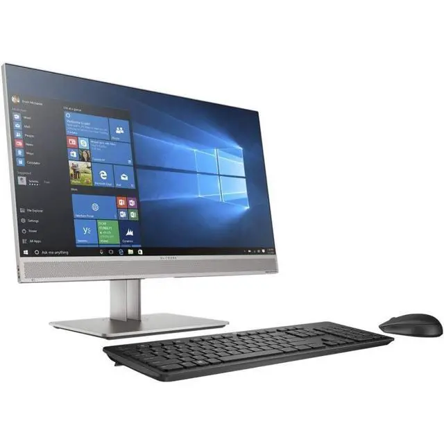 Alt view image 3 of 3 - HP EliteOne 800 G5 23.8" FHD Touch Intel Core i5-9500 3 GHz up to 4.4 GHz 8 GB DDR4 256 GB SSD Intel UHD Graphics 630 Windows 11 Pro All-in-One, Grey - 7HY29UT