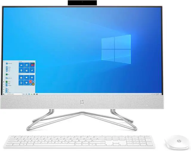 Main image of HP 24 23.8" FHD Touch AMD Athlon Gold 3150U 2.40 GHz up to 3.3 GHz 8 GB DDR4 256 GB SSD AMD Radeon Graphics Windows 11 Home All-in-One, White - 9EF13AA-E010