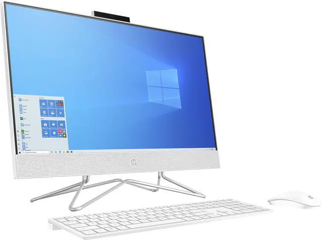 Alt view image 3 of 5 - HP 24 23.8" FHD Touch AMD Athlon Gold 3150U 2.40 GHz up to 3.3 GHz 8 GB DDR4 256 GB SSD AMD Radeon Graphics Windows 11 Home All-in-One, White - 9EF13AA-E010