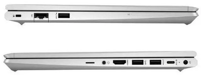 Alt view image 5 of 5 - HP EliteBook 645 G9 14" FHD AMD Ryzen 5 PRO 5675U 2.3 GHz up to 4.3 GHz 32GB DDR4 256GB SSD AMD Radeon Windows 11 Pro Laptop, Silver, Minor Scratches and Dents - 760F1UC-I020
