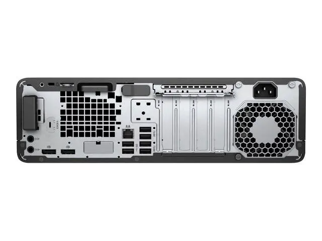 Alt view image 4 of 5 - HP EliteDesk 800 G4 Intel Core i7-8700 3.2 GHz up to 4.6 GHz 8 GB DDR4 1 TB HDD Intel UHD Graphics 630 Windows 11 Pro Desktop, Black - 4BM68UT