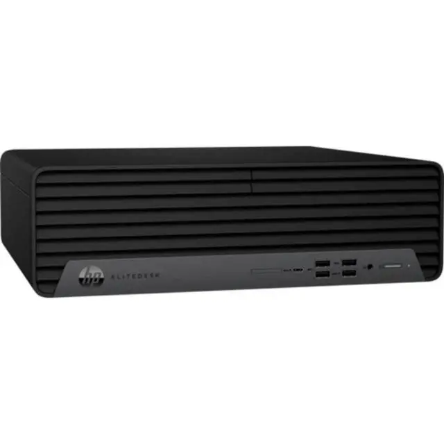 Alt view image 2 of 5 - HP EliteDesk 800 G6 Small Form Factor Intel Core i5-10500 3.1 GHz up to 4.5 GHz 8 GB DDR4 500 GB HDD Intel UHD 630 Graphics Windows 11 Pro Desktop, Black - 3A7W2UC-E011
