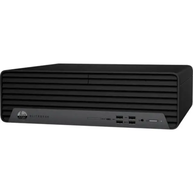 Alt view image 3 of 5 - HP EliteDesk 800 G6 Intel Core i5-10500 3.1 GHz up to 4.5 GHz 8 GB DDR4 500 GB HDD Intel UHD Graphics 630 Windows 11 Pro Desktop, Black - 3A7W2UC-E010