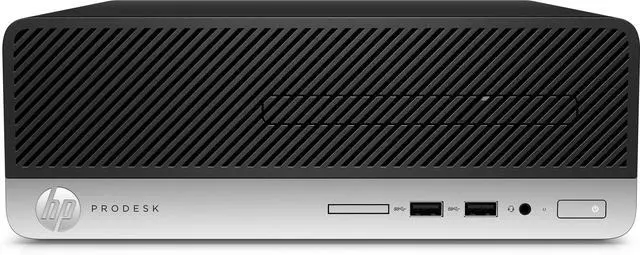 Main image of HP ProDesk 400 G5 Small Form Factor Intel Core i5-8500 3 GHz up to 4.1 GHz 8 GB DDR4 512 GB SSD Intel UHD Graphics 630 Windows 11 Pro Desktop, Black - 9WX11U8