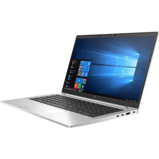 Alt view image 3 of 5 - HP EliteBook 830 G7 13.3" FHD Intel Core i7-10610U 1.8 GHz up to 4.9 GHz 32 GB DDR4 256 GB SSD Intel UHD Graphics Windows 11 Pro Laptop, Silver, Minor Scratches and Dent - 227H4UP-I019