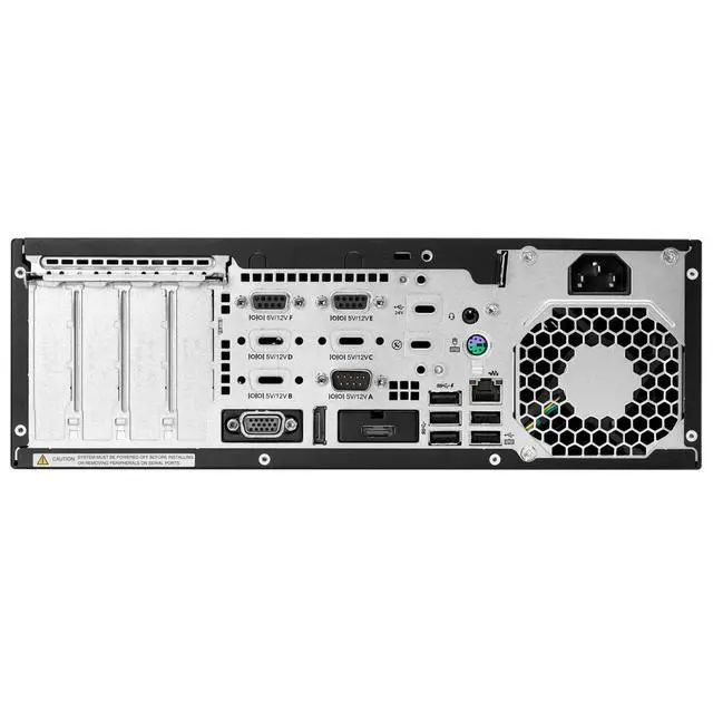 Alt view image 4 of 4 - HP Engage Flex Pro-C Retail System Intel Core i5-8500 3.0 GHz up to 4.1 GHz 8GB DDR4 128GB SSD Intel UHD Graphics 630 Windows 11 Pro Desktop, Black - 3DS22AV-E015