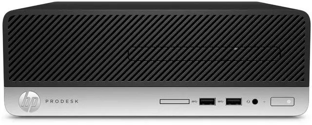 Main image of HP ProDesk 400 G5 Small Form Factor Intel Core i5-8500 3 GHz up to 4.1 GHz 8 GB DDR4 512 GB SSD Intel UHD Graphics 630 Windows 11 Pro Desktop, Black - 9WX11U8