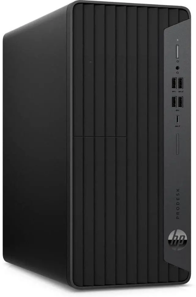 Alt view image 3 of 5 - HP ProDesk 600 G6 Microtower Intel Core i5-10500 3.1 GHz up to 4.5 GHz 16 GB DDR4 512 GB SSD Intel UHD Graphics 630 Windows 11 Pro Desktop, Black - 304F1UC-E010