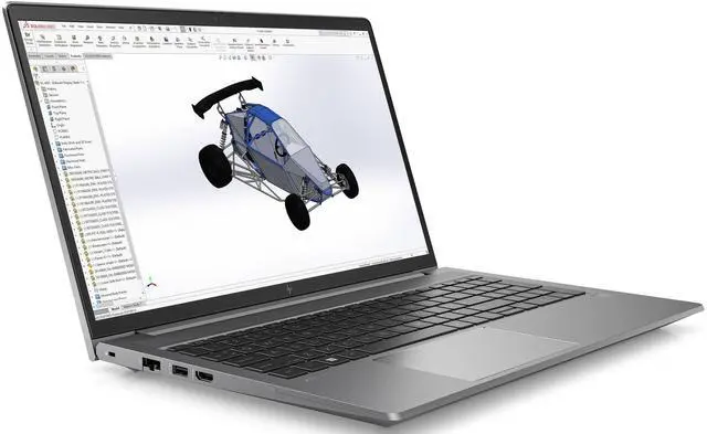 Alt view image 2 of 6 - HP ZBook Power G9 Mobile Workstation 15.6" FHD Intel i7-12800H 2.4 GHz up to 4.8 GHz 32 GB 1 TB SSD NVIDIA RTX A1000 Graphics Card Windows 11 Pro Laptop, Gray, Minor Scratches and Dent - 78S04UC-I060