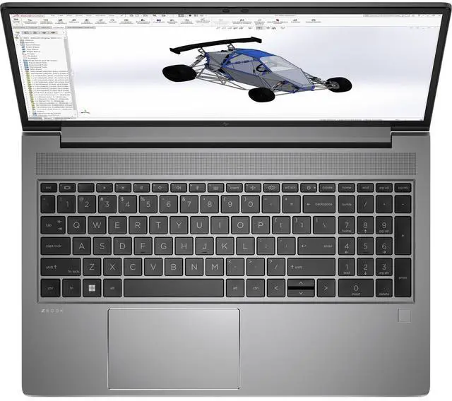 Alt view image 4 of 6 - HP ZBook Power G9 Mobile Workstation 15.6" FHD Intel i7-12800H 2.4 GHz up to 4.8 GHz 32 GB 1 TB SSD NVIDIA RTX A1000 Graphics Card Windows 11 Pro Laptop, Gray, Minor Scratches and Dent - 78S04UC-I060