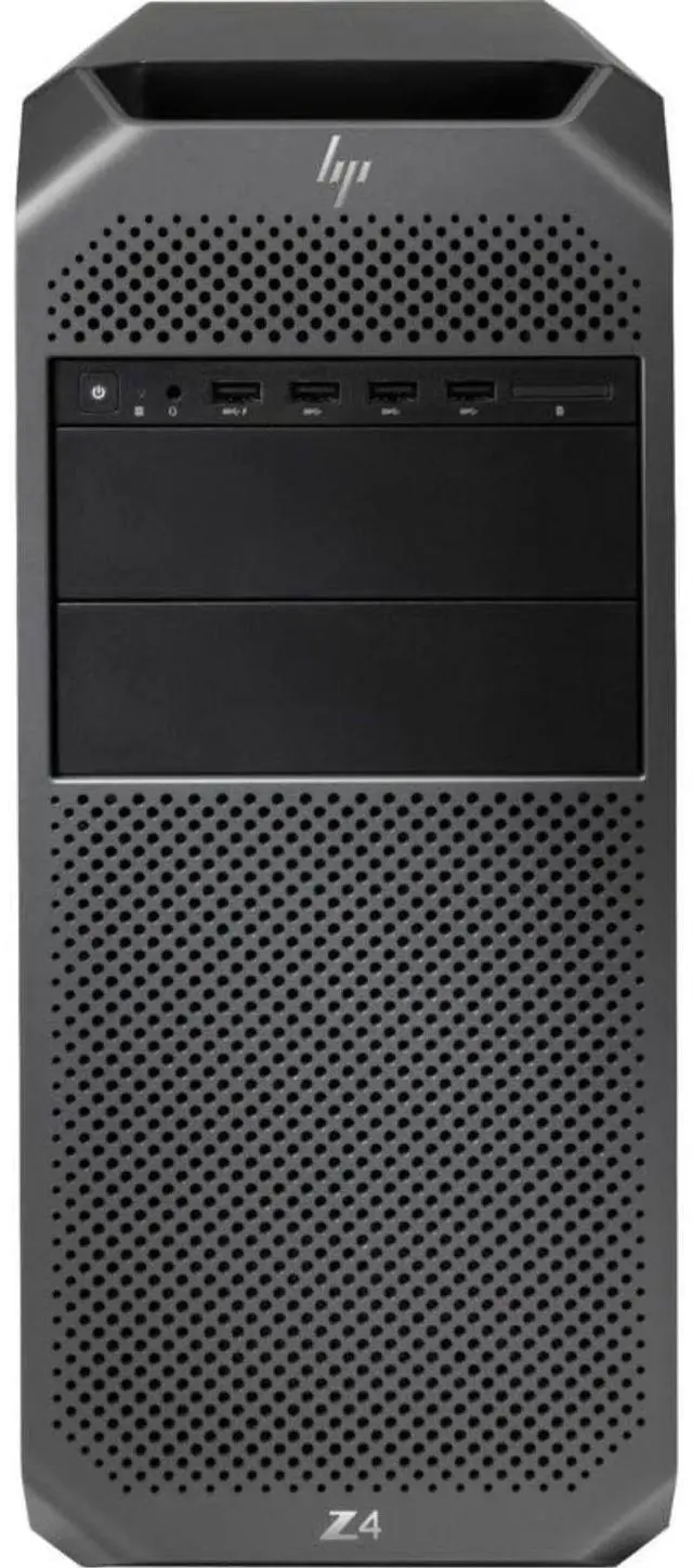 Main image of HP Z4 G4 Workstation Intel Core i9 9820X 3.3 GHz up to 4.2 GHz 32 GB DDR4 512 GB SSD NVIDIA Quadro RTX 4000 Windows 11 Pro Desktop, Black - 8DZ46UT