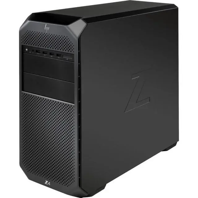 Alt view image 2 of 5 - HP Z4 G4 Workstation Intel Core i9 9820X 3.3 GHz up to 4.2 GHz 32 GB DDR4 512 GB SSD NVIDIA Quadro RTX 4000 Windows 11 Pro Desktop, Black - 8DZ46UT