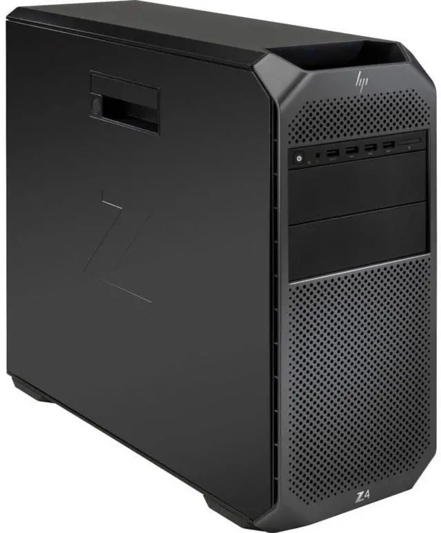 Alt view image 2 of 5 - HP Z4 G4 Workstation Intel Xeon W-2133 3.6 GHz up to 3.9 GHz 32 GB DDR4 512 GB SSD NVIDIA Quadro P620 Windows 11 Pro Desktop, Black - 4DT05UC