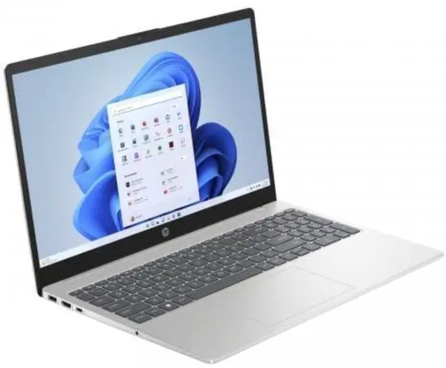 Alt view image 3 of 5 - HP 15-fd0000 15.6" FHD Intel Core i7-1355U 1.2 GHz up to 5.0 GHz 16 GB DDR4 1 TB SSD Intel Iris Xe Graphics Windows 11 Home Laptop, Natural Silver - B96QSUA