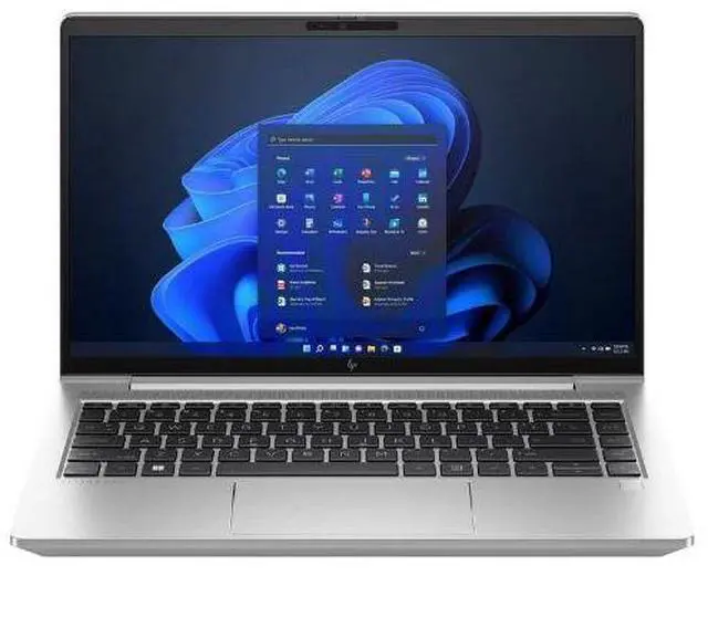 Main image of HP EliteBook 645 G10 14" FHD AMD Ryzen 5 PRO 7530U 2.0 GHz up to 4.5 GHz 16GB DDR4 512GB SSD AMD Radeon Windows 11 Pro Laptop, Silver - 86U39UC-I033