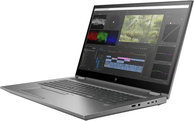 Alt view image 3 of 5 - HP ZBook Fury G8 Mobile Workstation 17.3" FHD Intel Core i9-11950H 2.6 GHz up to 5 GHz 64 GB DDR4 256 GB SSD NVIDIA RTX A3000 Windows 11 Pro Laptop, Gray, Minor Scratches and Dent - 5U007UC-I021