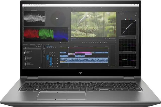 Main image of HP ZBook Fury G8 Mobile Workstation 17.3" FHD Intel Core i9-11950H 2.6 GHz up to 5 GHz 64 GB DDR4 256 GB SSD NVIDIA RTX A3000 Windows 11 Pro Laptop, Gray, Minor Scratches and Dent - 5U007UC-I021