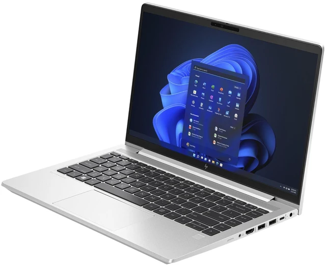 Alt view image 3 of 5 - HP EliteBook 645 G10 14" FHD AMD Ryzen 5 7530U 2.0 GHz up to 4.5 GHz 16 GB DDR4 256 GB SSD AMD Radeon Graphics Windows 11 Pro Laptop, Silver, Minor Scratches and Dent - 86V08UC-I021