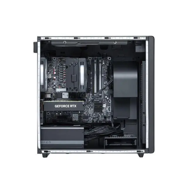 Alt view image 4 of 4 - HP OMEN 35L GT16-0000t Intel Core Ultra 7 265F 1.8 GHz up to 5.3 GHz Kingston FURY 64GB 1 TB SSD + 1 TB SSD NVIDIA GeForce RTX 5060 Ti Windows 11 Home Gaming Desktop, Black - B4SU2AV-V060