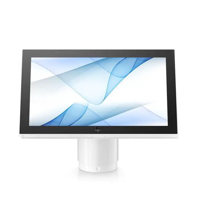 Alt view image 3 of 3 - HP Engage One Model 141 14" FHD Touchscreen Intel Core Celeron 3965U 2.2 GHz 4 GB DDR4 128GB SSD Intel UHD Graphics 610 Windows 10 Pro All-In-One, Ceramic White - 1HH68AV-E011