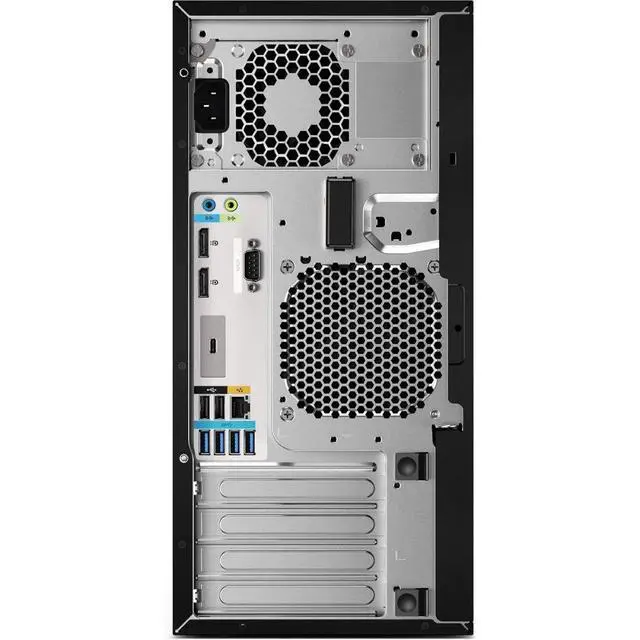 Alt view image 4 of 5 - HP Z2 Tower G4 Workstation Intel Xeon E-2104G 3.2 GHz 16 GB DDR4 512 GB SSD Intel HD Graphics P630 Windows 11 Pro Desktop, Black - 5UP35US