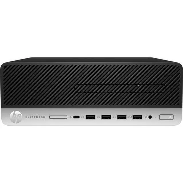 Alt view image 2 of 3 - HP ProDesk 705 G5 SFF AMD Ryzen 7 Pro 3700 3.6 GHz up to 4.4 GHz 16GB DDR4 512GB SSD AMD Radeon R7 200 Series Windows 10 Pro Desktop, Black - 8LJ49UT