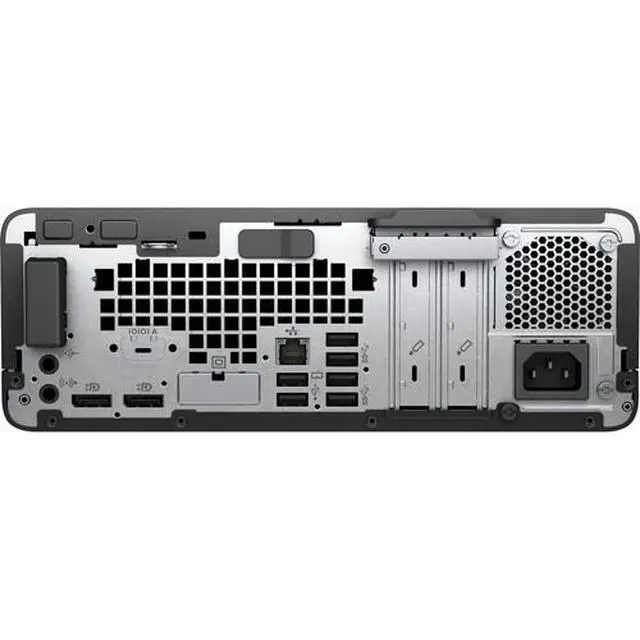Alt view image 4 of 4 - HP ProDesk 600 G5 SFF Intel Core i7-9700 3 GHz up to 4.8 GHz 8GB DDR4 1TB HDD Intel UHD Graphics 630 Windows 10 Pro Desktop, Black - 7PL47UT