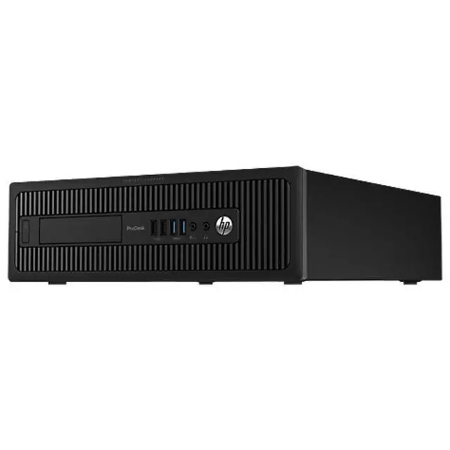Alt view image 3 of 5 - HP ProDesk 600 G1 SFF Intel Core i7-4790 3.6 GHz up to 4.0 GHz 8 GB 256 GB SSD Intel HD Graphics 4600 Windows 10 Home Desktop, Black - C8T89AV-E012