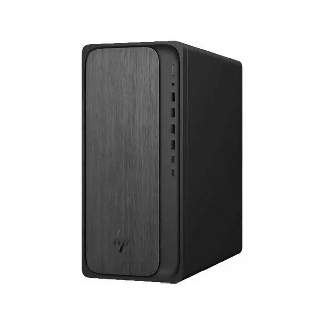 Alt view image 2 of 3 - HP OmniDesk M02-0127c AMD Ryzen 7 8700G 4.2 GHz up to 5.1 GHz 32 GB 1 TB SSD AMD Radeon Graphics Windows 11 Home Desktop, Gray Wood - BP5E2AA