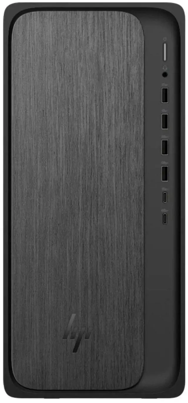 Main image of HP OmniDesk M02-0127c AMD Ryzen 7 8700G 4.2 GHz up to 5.1 GHz 32 GB 1 TB SSD AMD Radeon Graphics Windows 11 Home Desktop, Gray Wood - BP5E2AA