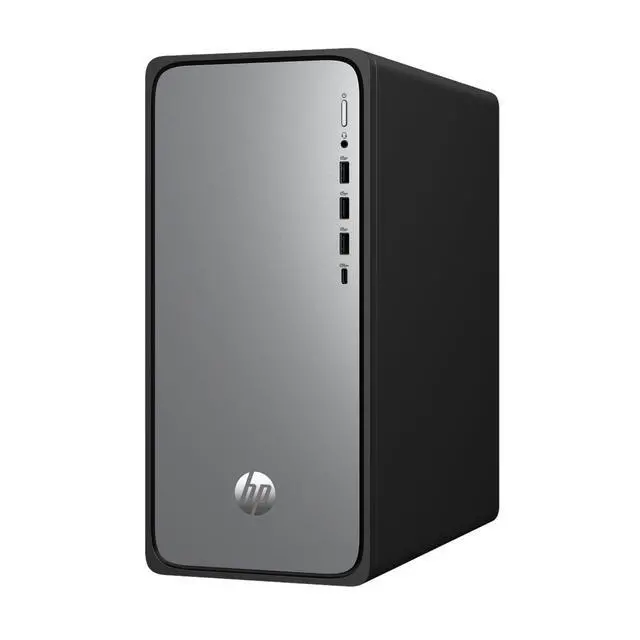 Alt view image 2 of 3 - HP OmniDesk M02-0000t Intel Core i7-14700 1.5 GHz up to 5.4 GHz 8 GB 512 GB SSD Integrated Graphics Windows 11 Home Desktop, Black - B11B4AV-V082