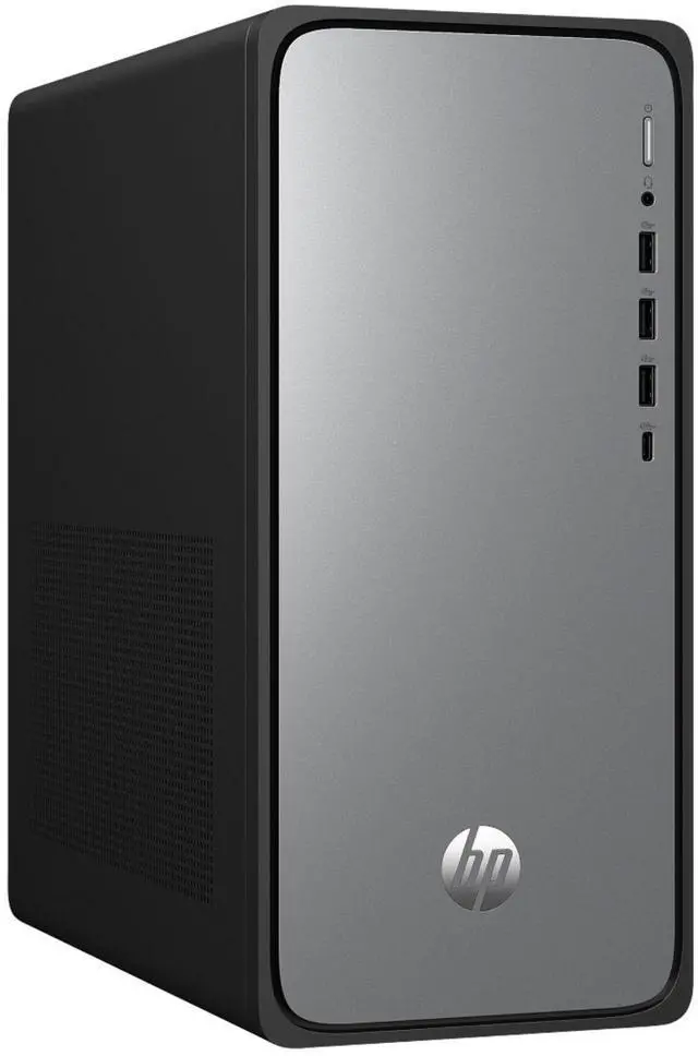 Alt view image 3 of 3 - HP OmniDesk M02-0000T Intel Core i7-14700 1.5 GHz up to 5.4 GHz 32GB DDR5 512GB SSD Intel UHD Graphics 770 Windows 11 Home Desktop, Black - B11B4AV-V081