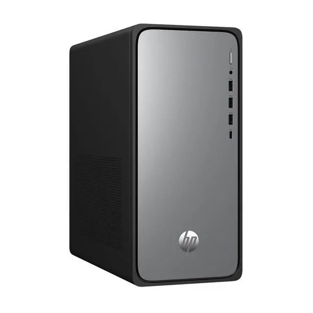 Alt view image 3 of 3 - HP OmniDesk M02-0000t Intel Core i7-14700 1.5 GHz up to 5.4 GHz 8 GB 512 GB SSD Integrated Graphics Windows 11 Home Desktop, Black - B11B4AV-V082