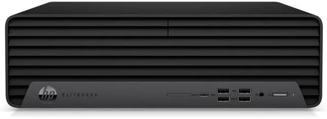 Main image of HP EliteDesk 800 G6 Small Form Factor Intel Core i5-10500 3.1 GHz up to 4.5 GHz 8 GB DDR4 512 GB HDD Intel UHD Graphics 630 Windows 11 Pro Desktop, Black - 3A7W2UC-E012