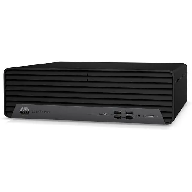 Alt view image 2 of 5 - HP EliteDesk 800 G6 Small Form Factor Intel Core i5-10500 3.1 GHz up to 4.5 GHz 8 GB DDR4 512 GB HDD Intel UHD Graphics 630 Windows 11 Pro Desktop, Black - 3A7W2UC-E012