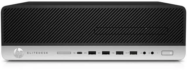 Main image of HP EliteDesk 800 G5 SFF Intel Core i5-9500 3.0 GHz up to 4.4 GHz 16GB DDR4 512GB SSD Intel UHD Graphics 630 Windows 11 Pro Desktop, Black - 7LL76UT