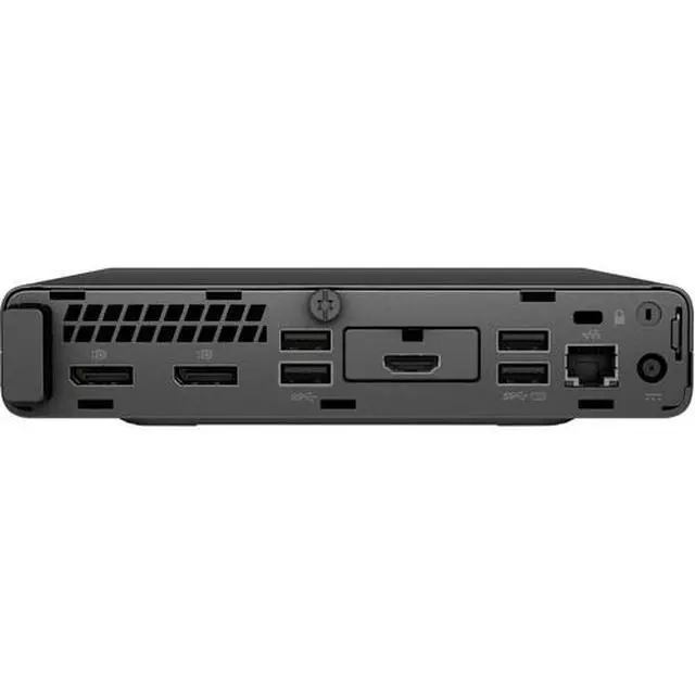 Alt view image 4 of 4 - HP EliteDesk 705 G5 Mini AMD Ryzen 5 PRO 3400G 3.7 GHz up to 4.2 GHz 16GB DDR4 1TB SSD AMD Radeon Vega 11 Windows 11 Pro Desktop, Black - 9WL47US
