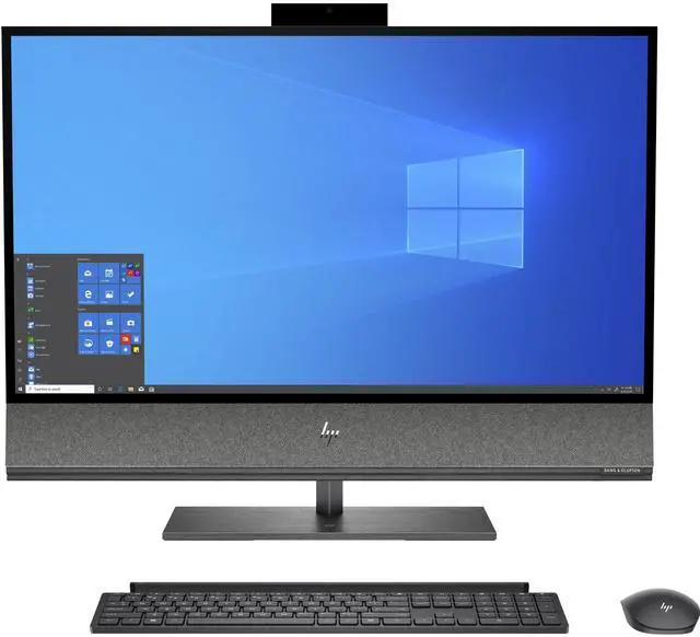 Main image of HP ENVY 32-a1050 31.5" 4K UHD Intel Core i9-10900 2.80 GHz up to 5.20 GHz 32 GB DDR4 1 TB SSD + 1 TB HDD NVIDIA GeForce RTX 2070 Graphics Windows 11 Pro All-in-One, Nightfall Black - 7ZD68AV-E015