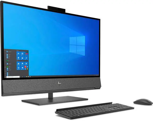 Alt view image 3 of 5 - HP ENVY 32-a1050 31.5" 4K UHD Intel Core i9-10900 2.80 GHz up to 5.20 GHz 32 GB DDR4 1 TB SSD + 1 TB HDD NVIDIA GeForce RTX 2070 Graphics Windows 11 Pro All-in-One, Nightfall Black - 7ZD68AV-E015