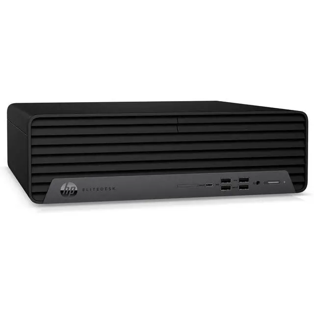 Alt view image 3 of 4 - HP EliteDesk 800 G6 Small Form Factor Intel Core i7-10700 2.9 GHz up to 4.8 GHz 16 GB DDR4 512 GB SSD Intel UHD Graphics 630 Windows 10 Pro Desktop, Black - 3F9B0UC