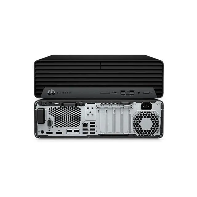 Alt view image 4 of 4 - HP EliteDesk 800 G6 Small Form Factor Intel Core i7-10700 2.9 GHz up to 4.8 GHz 16 GB DDR4 512 GB SSD Intel UHD Graphics 630 Windows 10 Pro Desktop, Black - 3F9B0UC