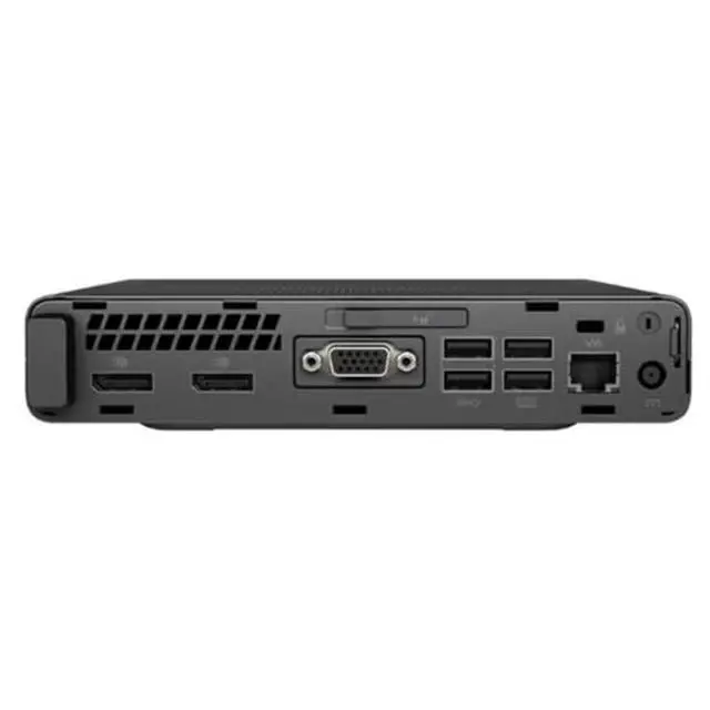 Alt view image 3 of 5 - HP EliteDesk 800 G4 DM 65W Intel Core i5-8500 3 GHz up to 4.1 GHz 8GB DDR4 256GB SSD Intel UHD Graphics 630 Windows 11 Pro Desktop, Black - 2YH19AV-E010