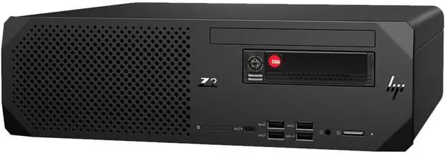 Main image of HP Z2 Small Form Factor G5 Workstation Intel Core i5-10500 3.1 GHz up to 4.5 GHz 16 GB DDR4 256 GB SSD Intel UHD Graphics 630 Windows 11 Pro Desktop, Black - 4C7Y5UC