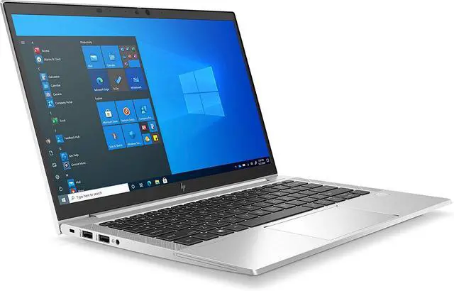 Alt view image 2 of 4 - HP EliteBook 830 G8 13.3" FHD Touch Intel Core i7-1185G7 3.0 GHz up to 4.8 GHz 32 GB DDR4 256 GB SSD Intel Iris Xe Graphics Windows 11 Pro Laptop, Silver, Minor Scratches and Dent - 65N10UP-I030