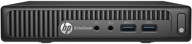Alt view image 2 of 4 - HP EliteDesk 705 G2 Mini AMD PRO A12-8800B 2.1 GHz up to 3.4 GHz 8GB DDR3 128GB SSD AMD Radeon R7 Graphics Windows 11 Pro Desktop, Black - L1X62AV-E011