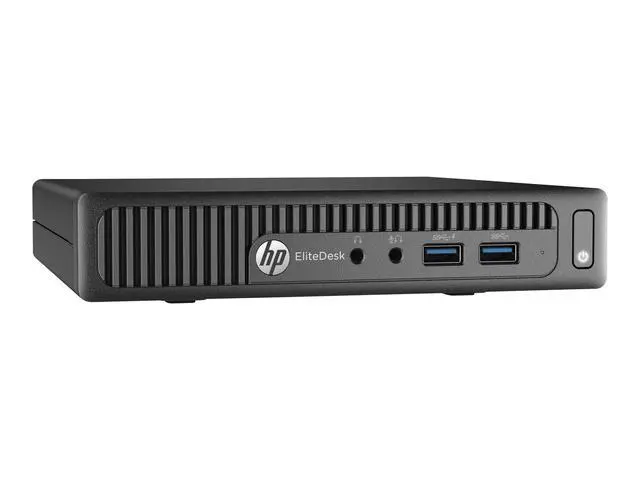 Alt view image 3 of 4 - HP EliteDesk 705 G2 Mini AMD PRO A12-8800B 2.1 GHz up to 3.4 GHz 8GB DDR3 128GB SSD AMD Radeon R7 Graphics Windows 11 Pro Desktop, Black - L1X62AV-E011